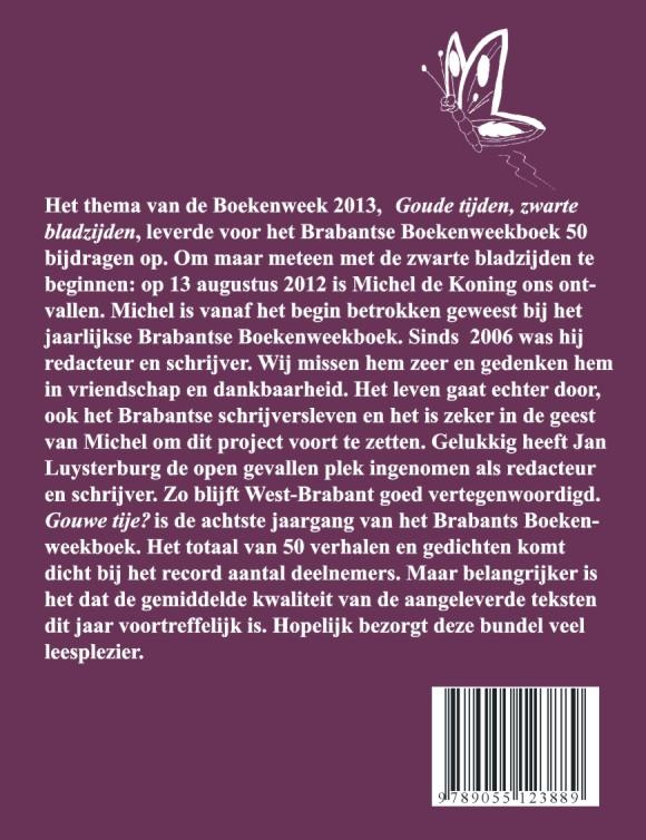 Gouwe tije? achterkant