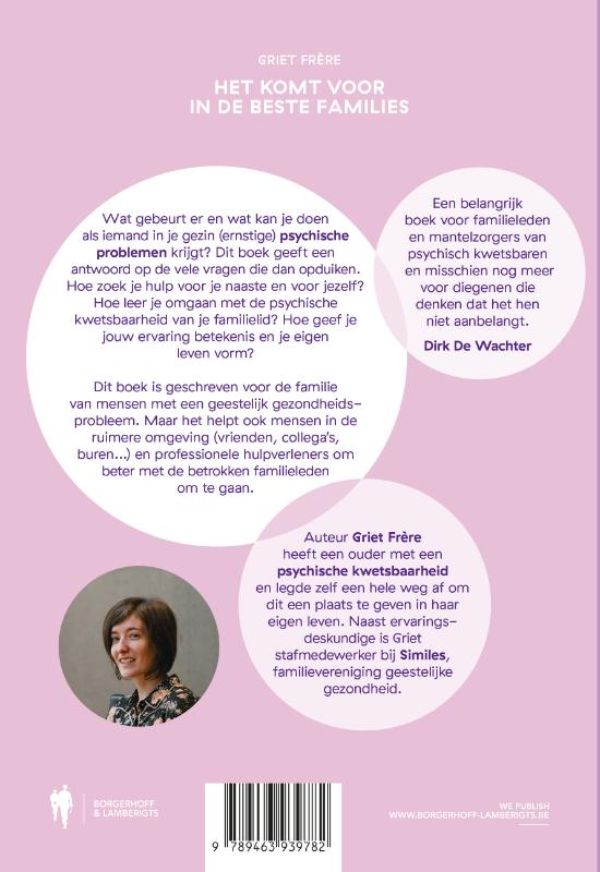Het komt voor in de beste families achterkant