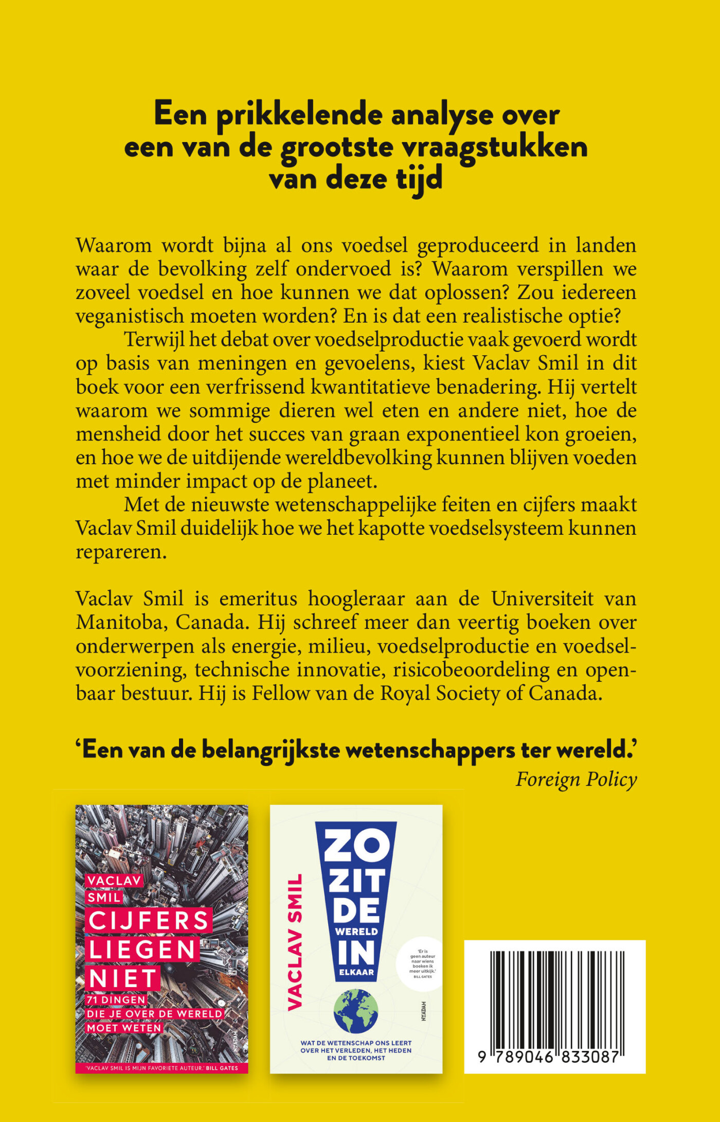 De voedselfactor achterkant