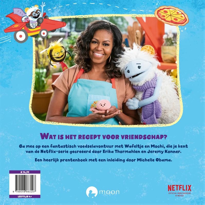 Weet wat je eet! / Wafeltje + Mochi achterkant