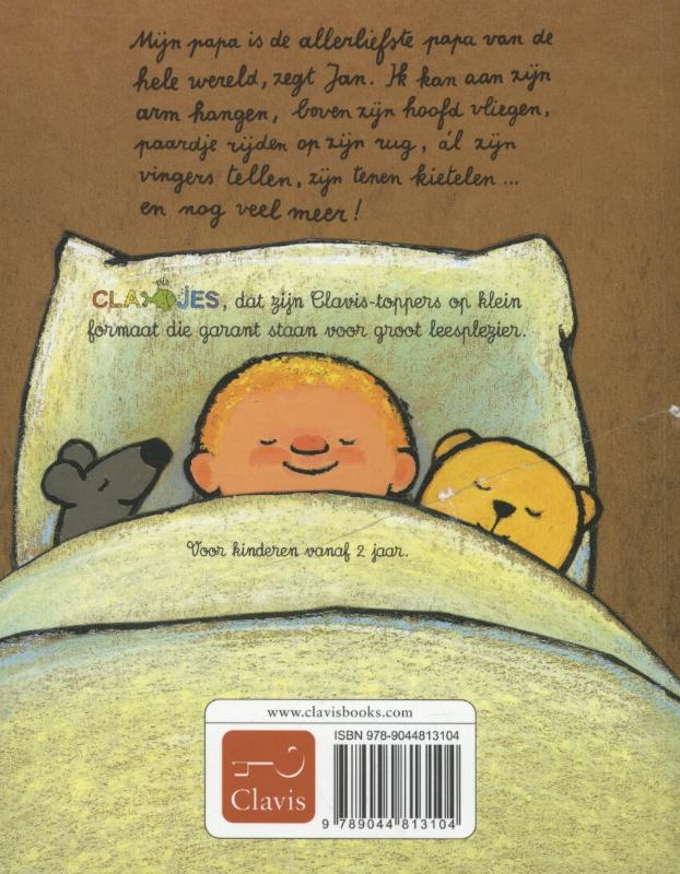 Mijn papa / Clavisje achterkant