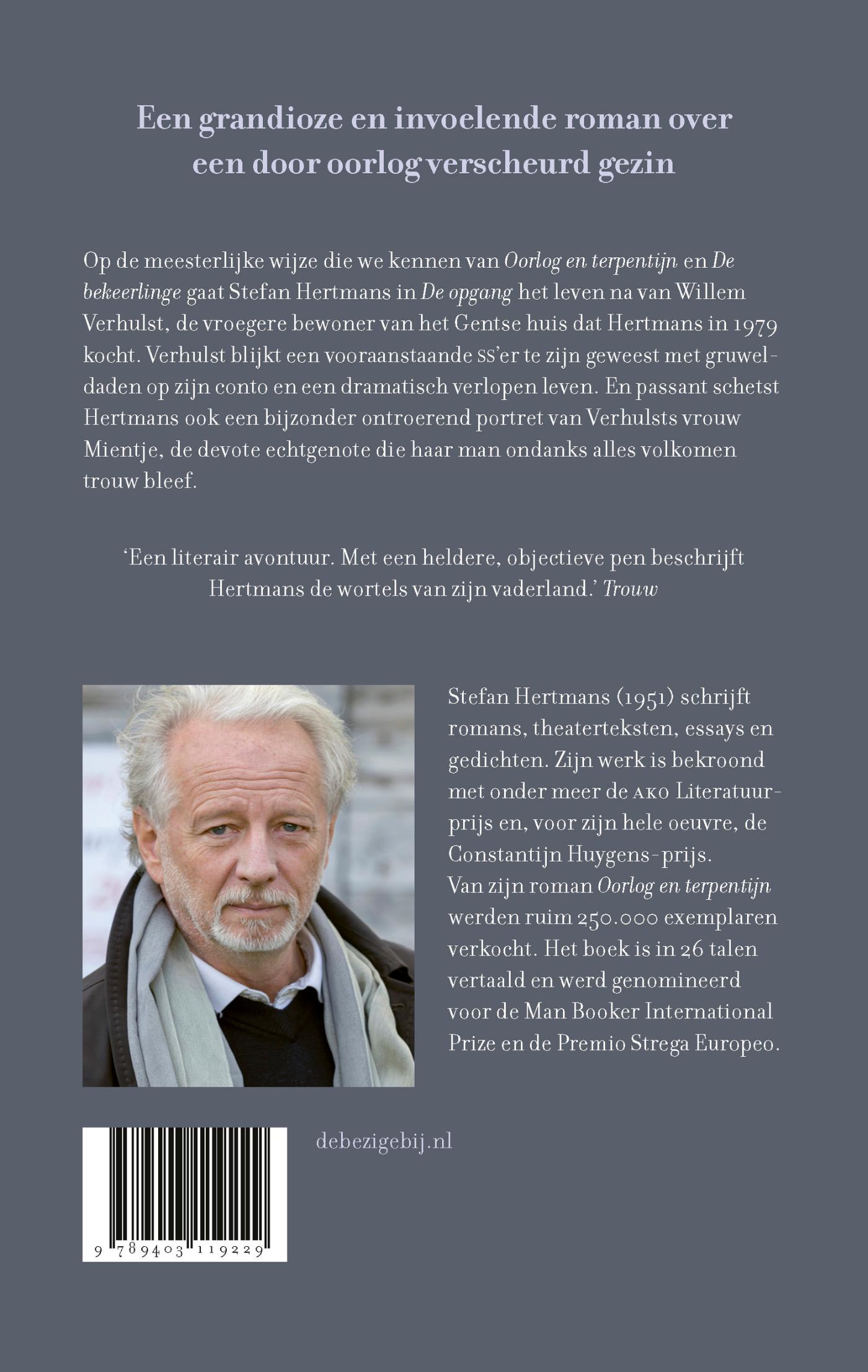 De opgang achterkant