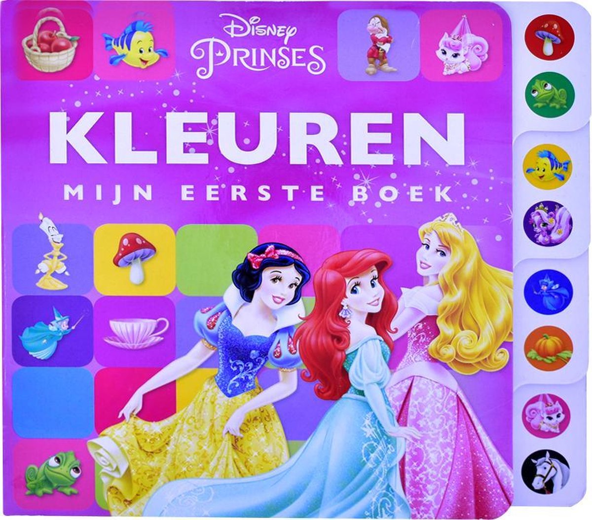 Disney Prinses Kleuren - Mijn Eerste Boek | Disney leerboek | Prinses kleurboek