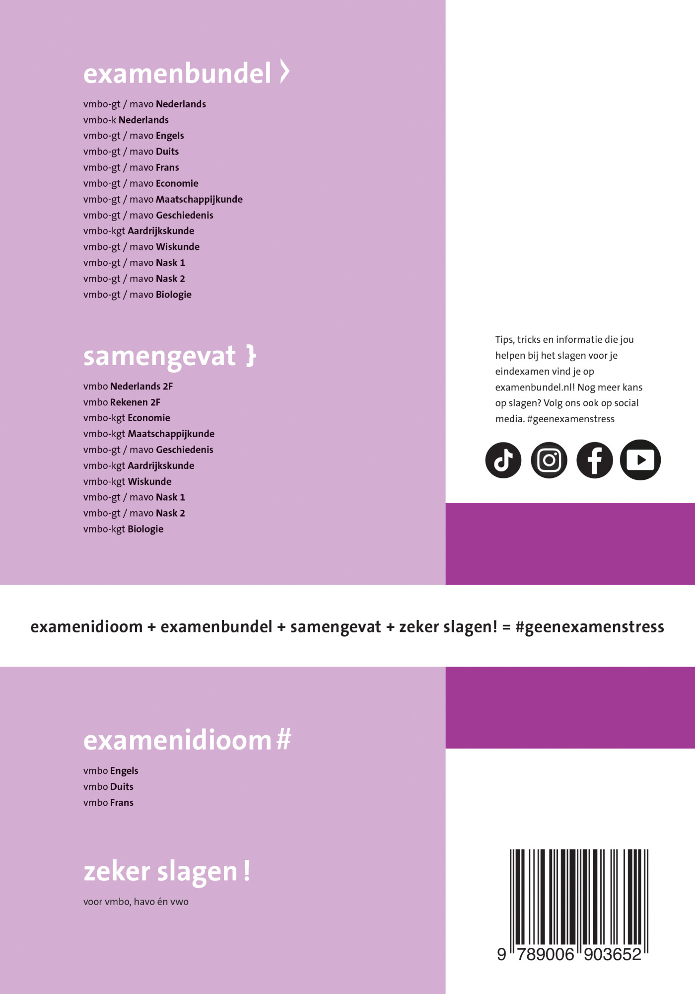 Samengevat / vmbo-gt/mavo Geschiedenis achterkant