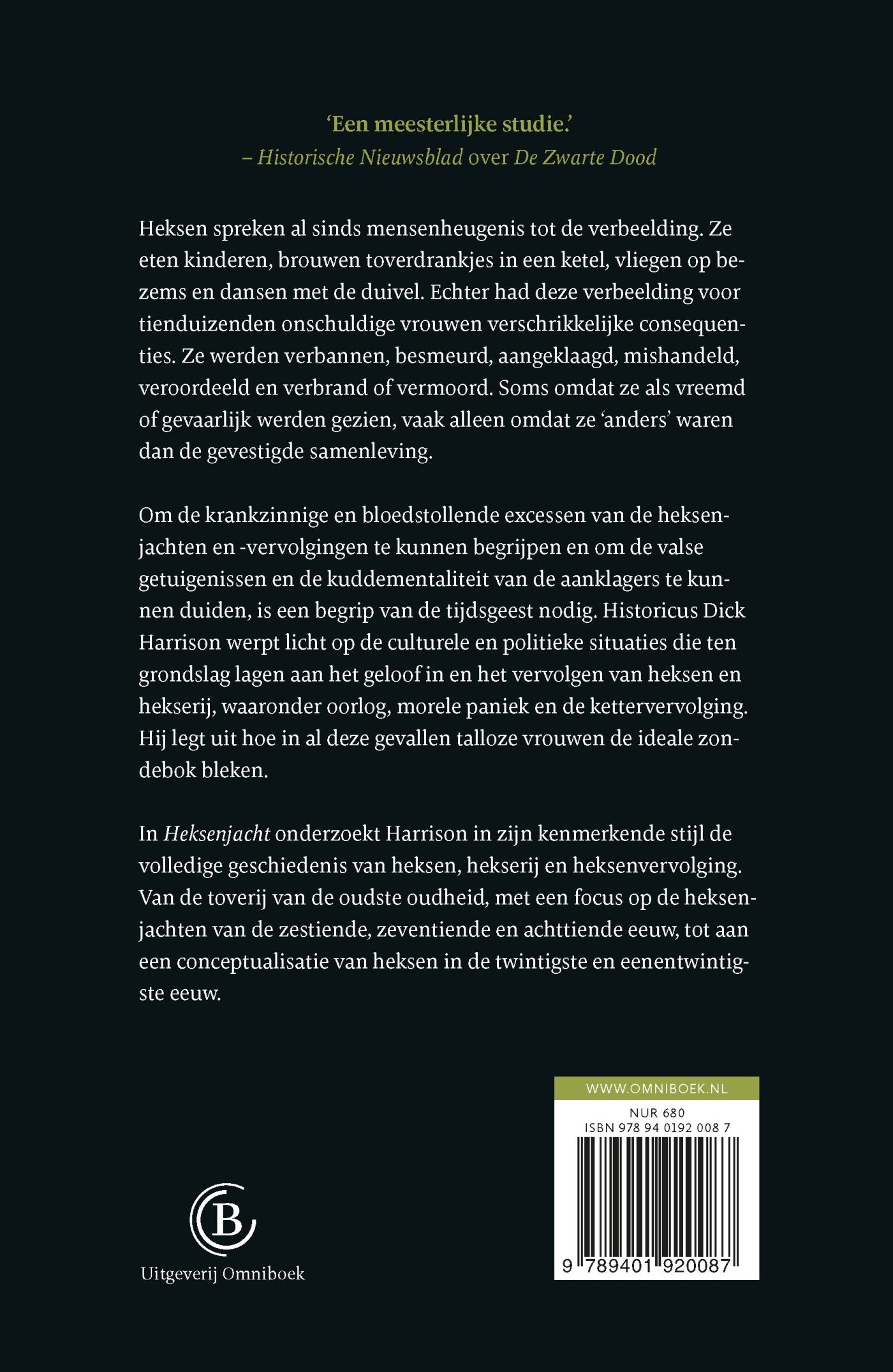 Heksenjacht achterkant