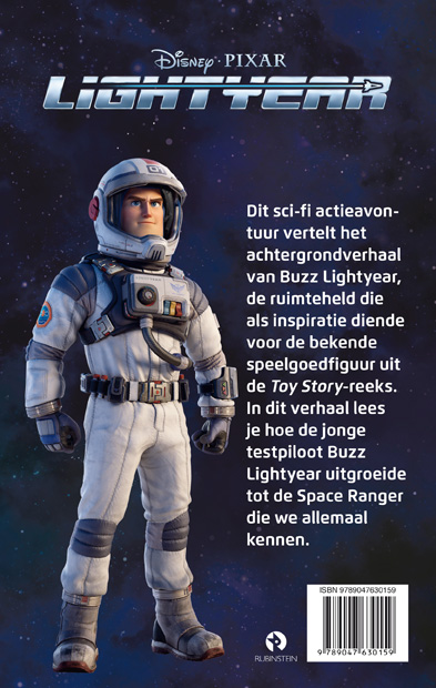 Lightyear / Disney/Pixar achterkant