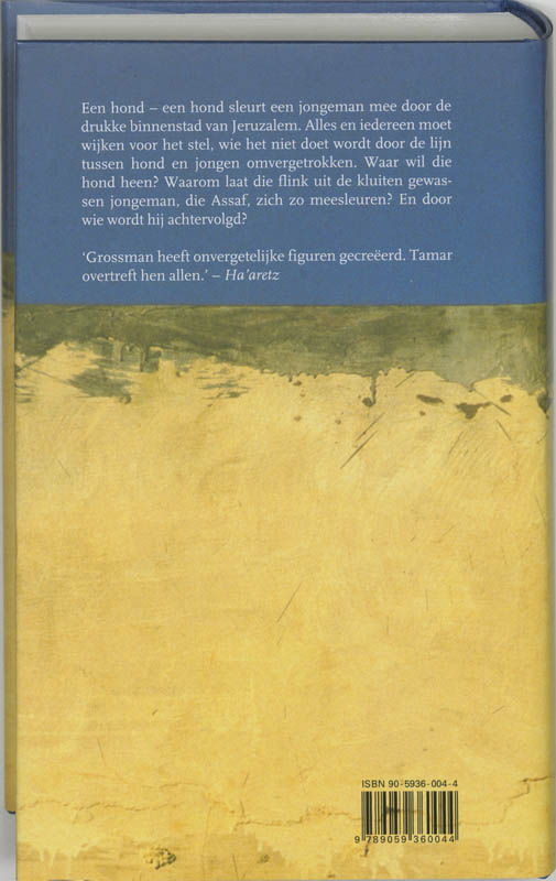 De stem van Tamar achterkant