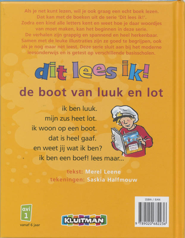 De boot van luuk en lot / Dit lees ik! achterkant