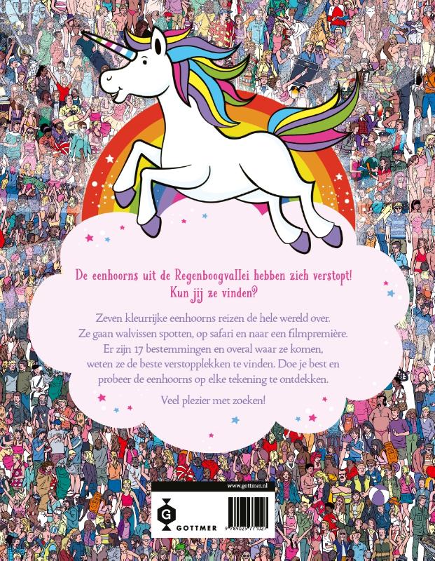 Waar is de eenhoorn? achterkant