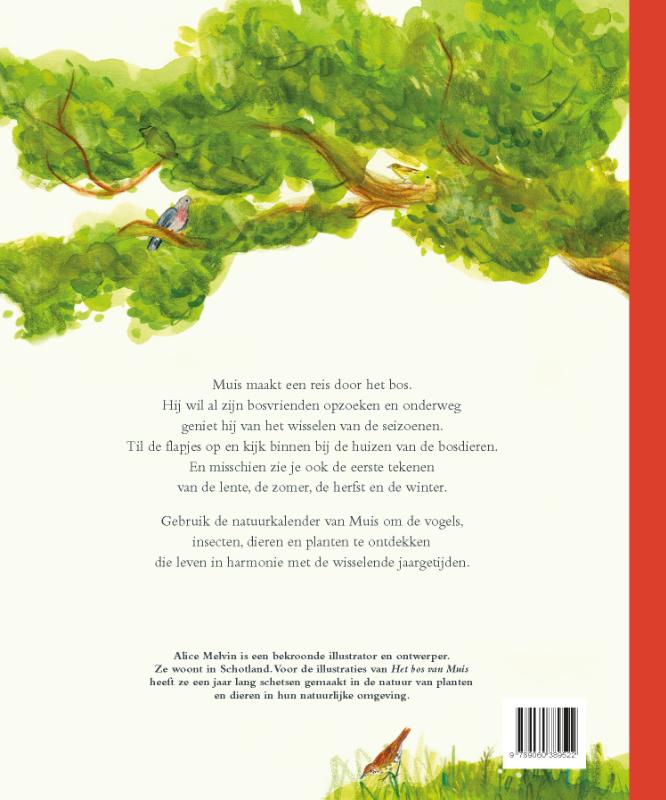 Het bos van Muis achterkant