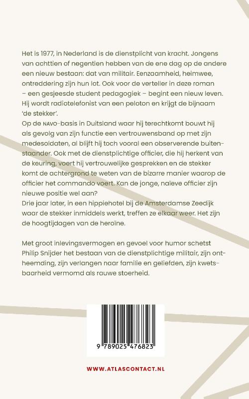 De verbindingen achterkant