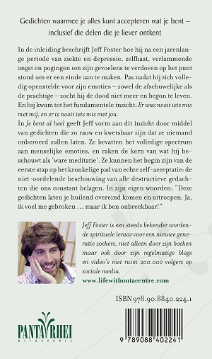 Je bent al heel achterkant