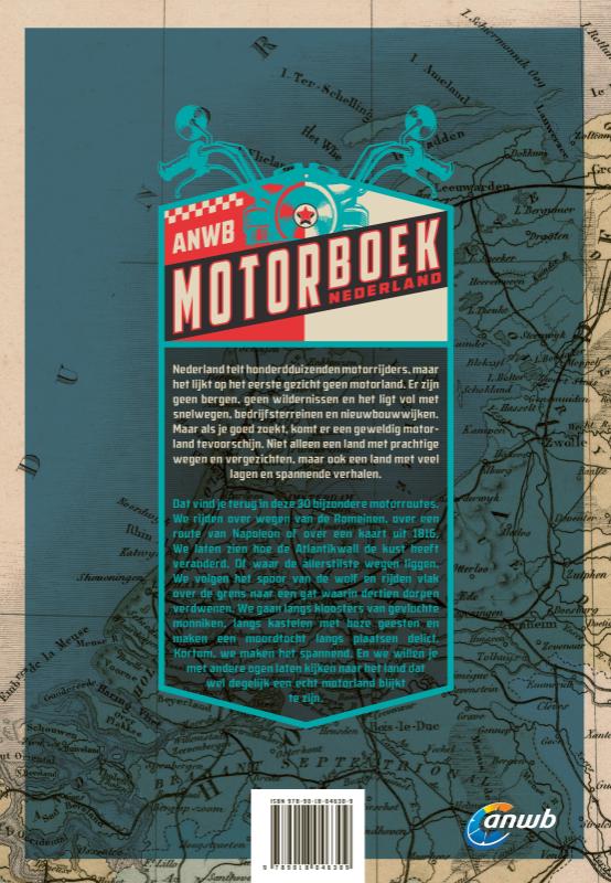 ANWB motorboek Nederland achterkant