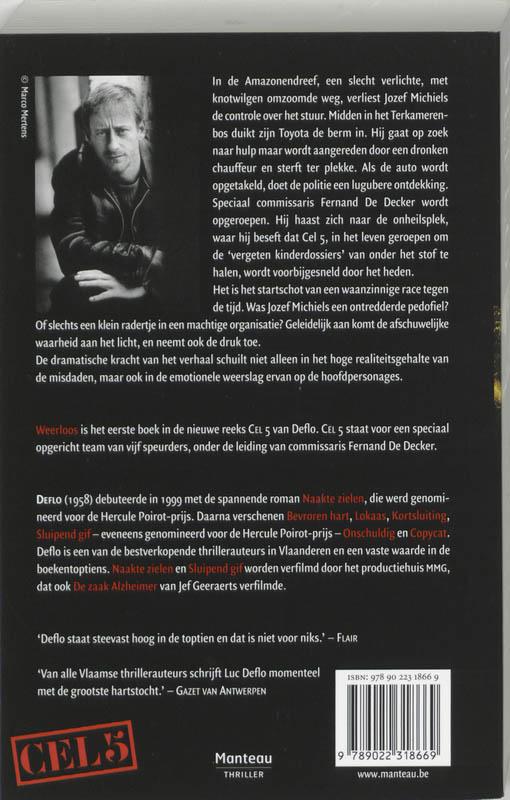 Weerloos / Cel 5 Weerloos / Cel 5 achterkant