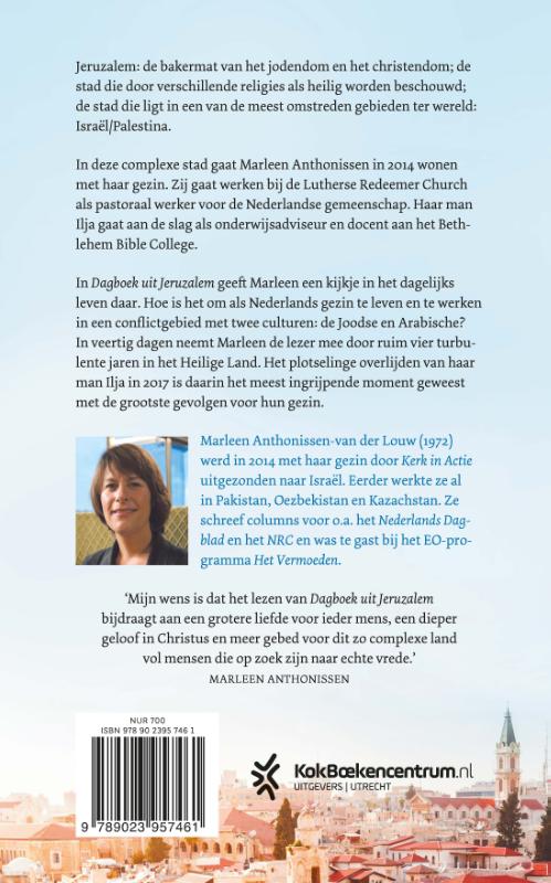 Dagboek uit Jeruzalem achterkant