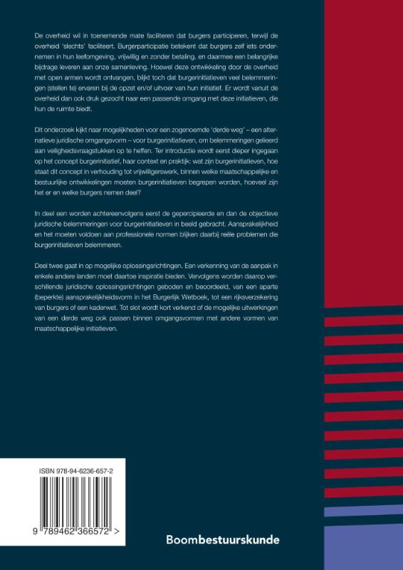 Een derde weg ter bevordering van burgerinitiatieven? / Vrije reeks achterkant