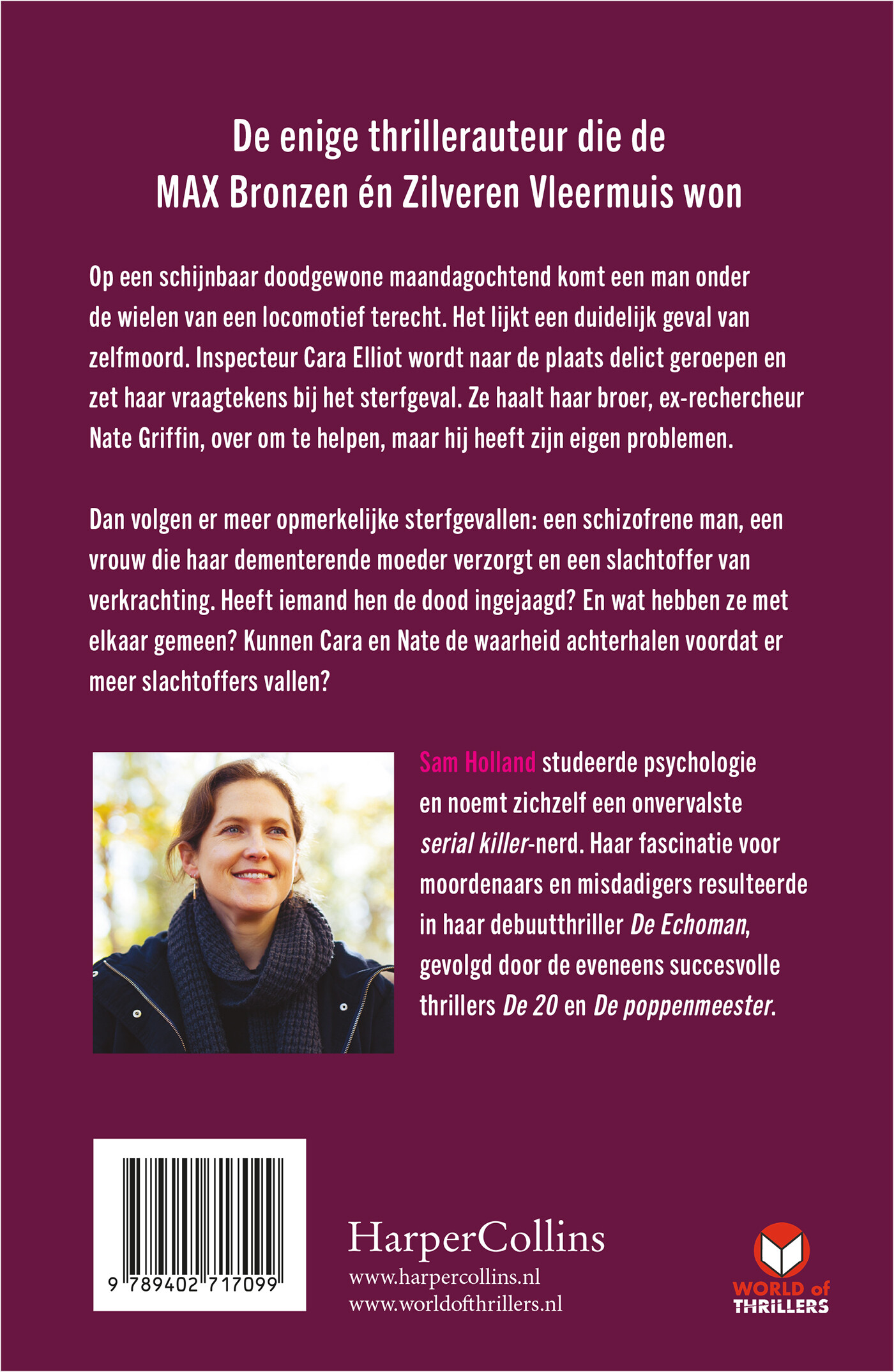 De poppenmeester achterkant