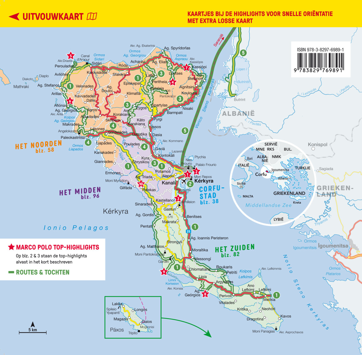 Corfu / Marco Polo achterkant