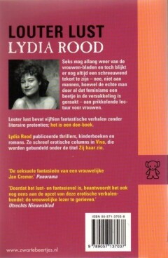 Louter lust / Zwarte Beertjes / 3033 achterkant