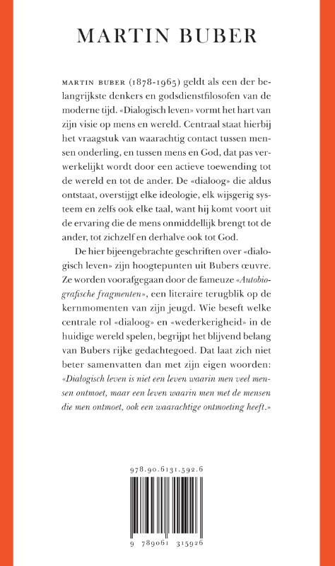 Dialogisch leven achterkant