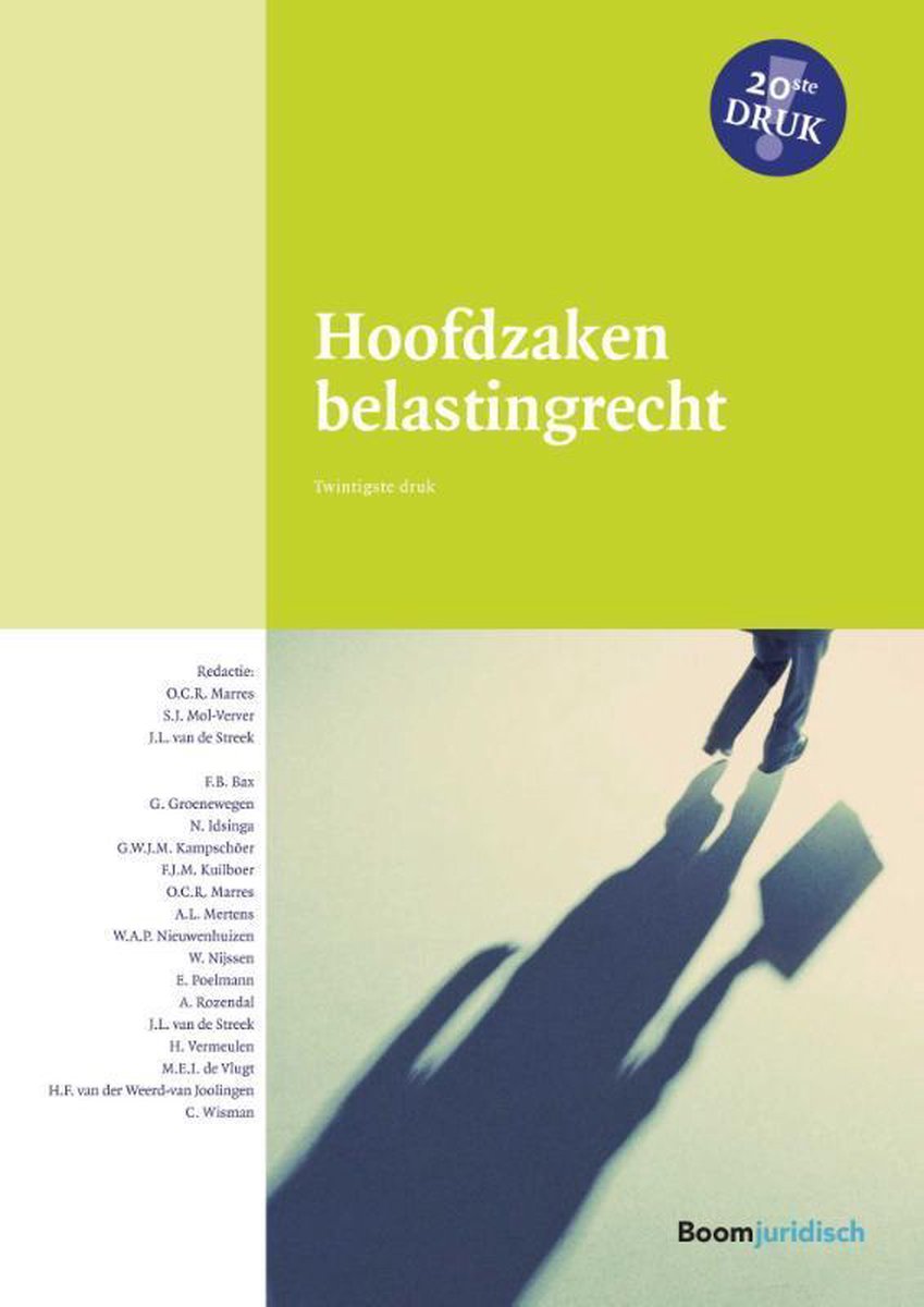 Hoofdzaken belastingrecht / Boom fiscale studieboeken