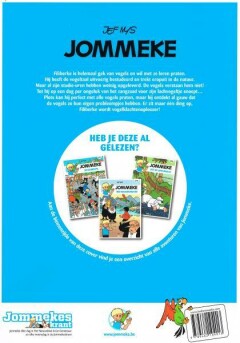 De vogelvriend / Jommeke strip - nieuwe look / 280 achterkant