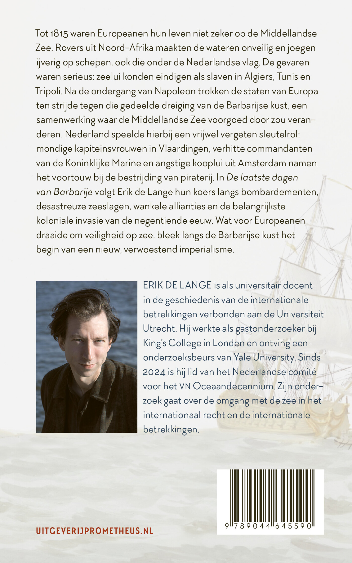 De laatste dagen van Barbarije achterkant