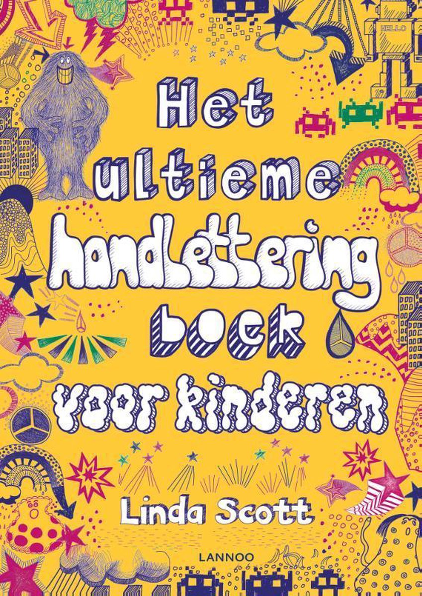 Het ultieme handlettering boek voor kinderen