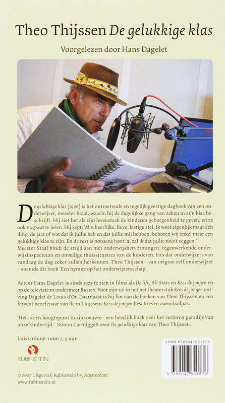 De gelukkige klas achterkant