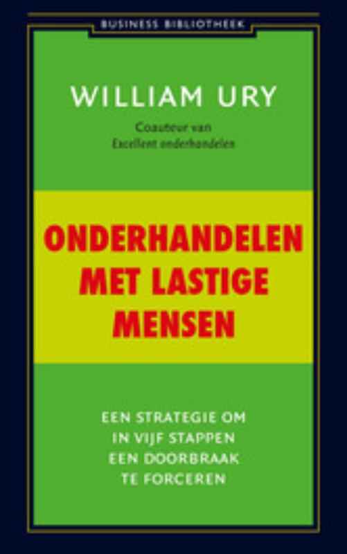 Business bibliotheek - Onderhandelen met lastige mensen