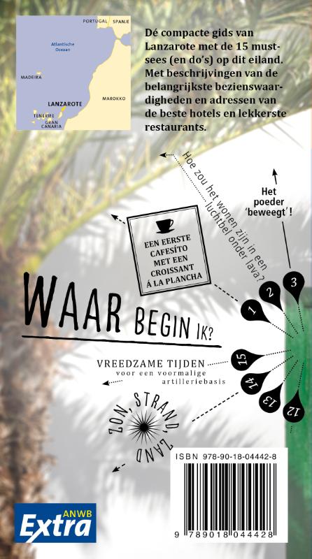 Lanzarote / ANWB Extra achterkant