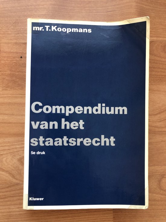 Compendium van het staatsrecht