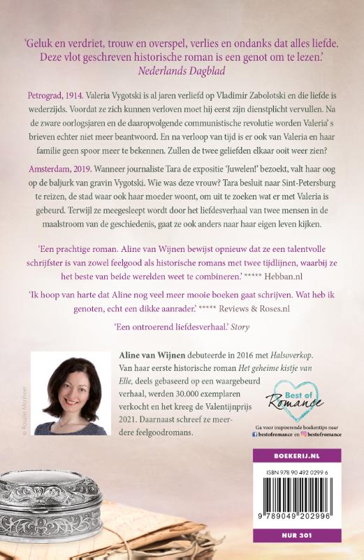 De verloren dromen van Valeria achterkant