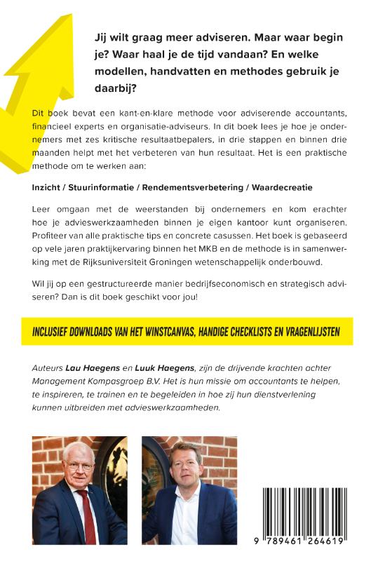 Adviseren voor accountants achterkant