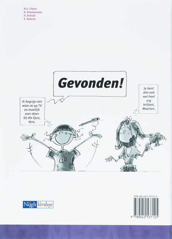 MEGA Vmbo KGT leerjaar 1 Informatieboek achterkant