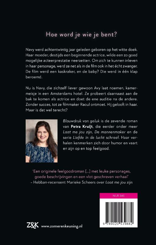 Blauwdruk van geluk achterkant