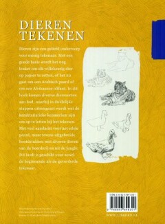 Dieren tekenen achterkant