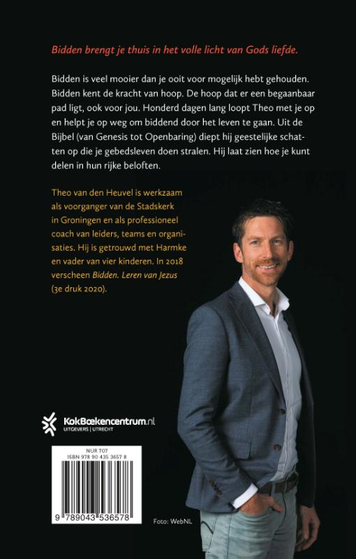 Bidden maakt licht achterkant