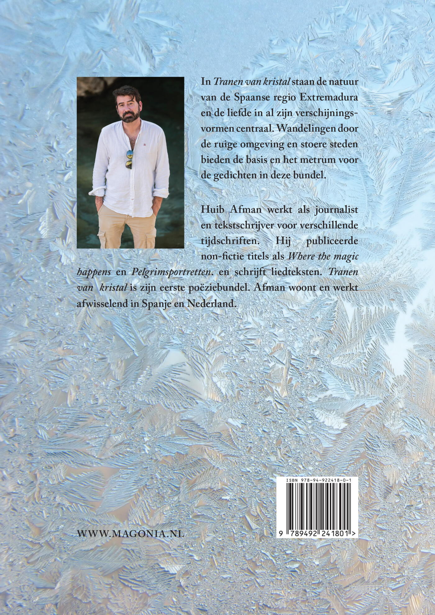 Tranen van kristal achterkant