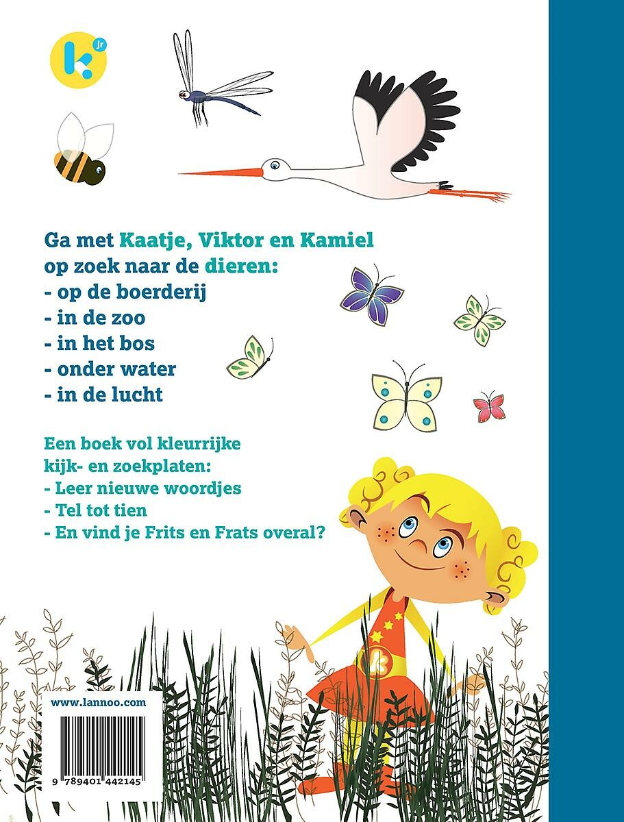 Het grote Kaatje kijk- en zoekboek - Dieren / Kaatje / 1 achterkant