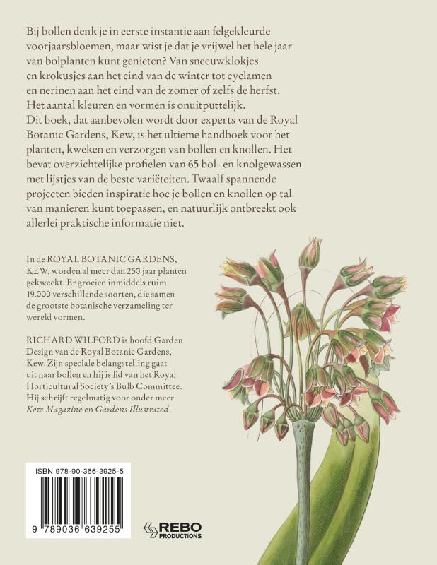 De Kew Gardener's gids voor Bollen & Knollen / Royal Botanic Gardens, Kew achterkant