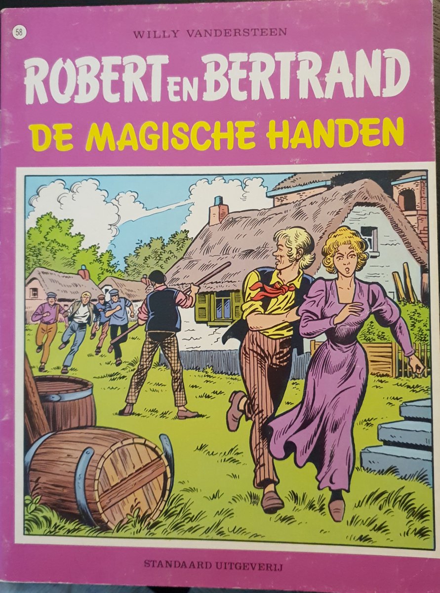 Robert en Bertrand 58 - De magische handen / druk 1