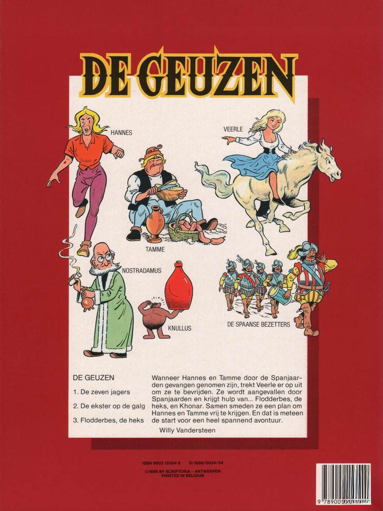 Flodderbes de heks geuzen 3 achterkant