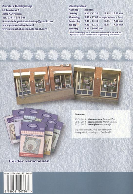 Gerdas hobby magazine / 7 / Gerda's Hobbyshop achterkant
