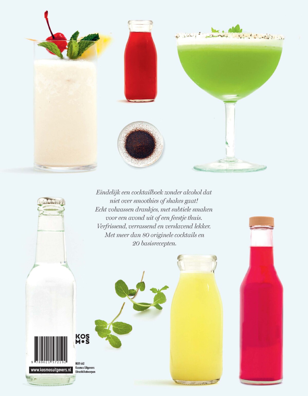 Mocktails achterkant