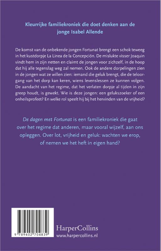 De dagen met Fortunat achterkant