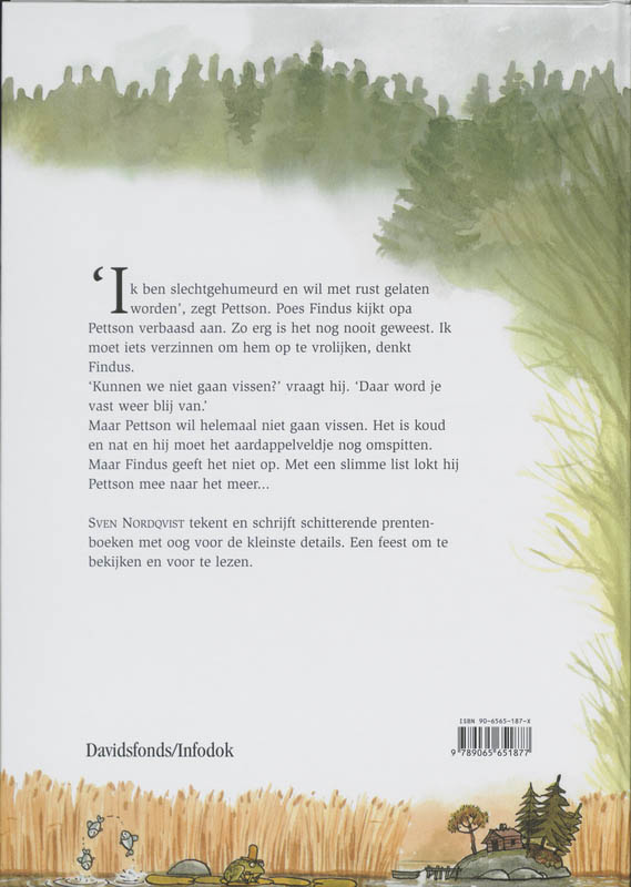 Arme Pettson / Pettson en Findus achterkant