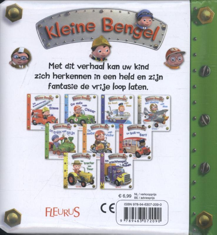 Kleine Bengel  -   De trein van Stijn achterkant