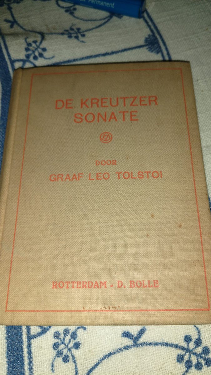 Kreutzer sonate e.a. verhalen