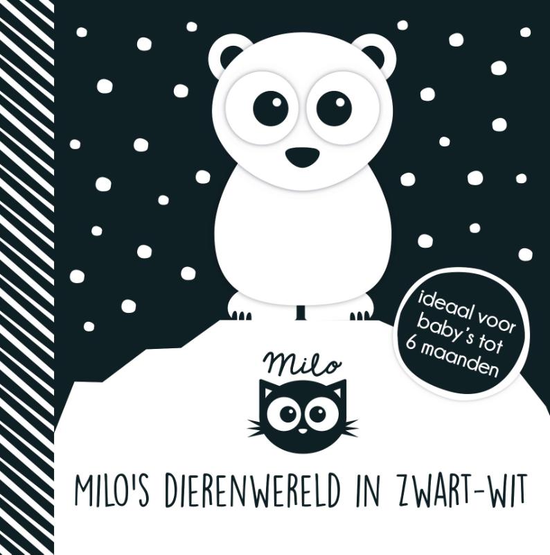 Baby ziet... - Milo's dierenwereld in zwart-wit